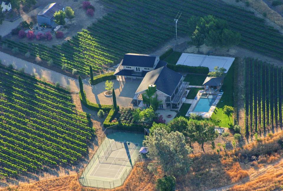 Villa Calistoga in Napa Valley Wine Country, Calistoga, California, United States