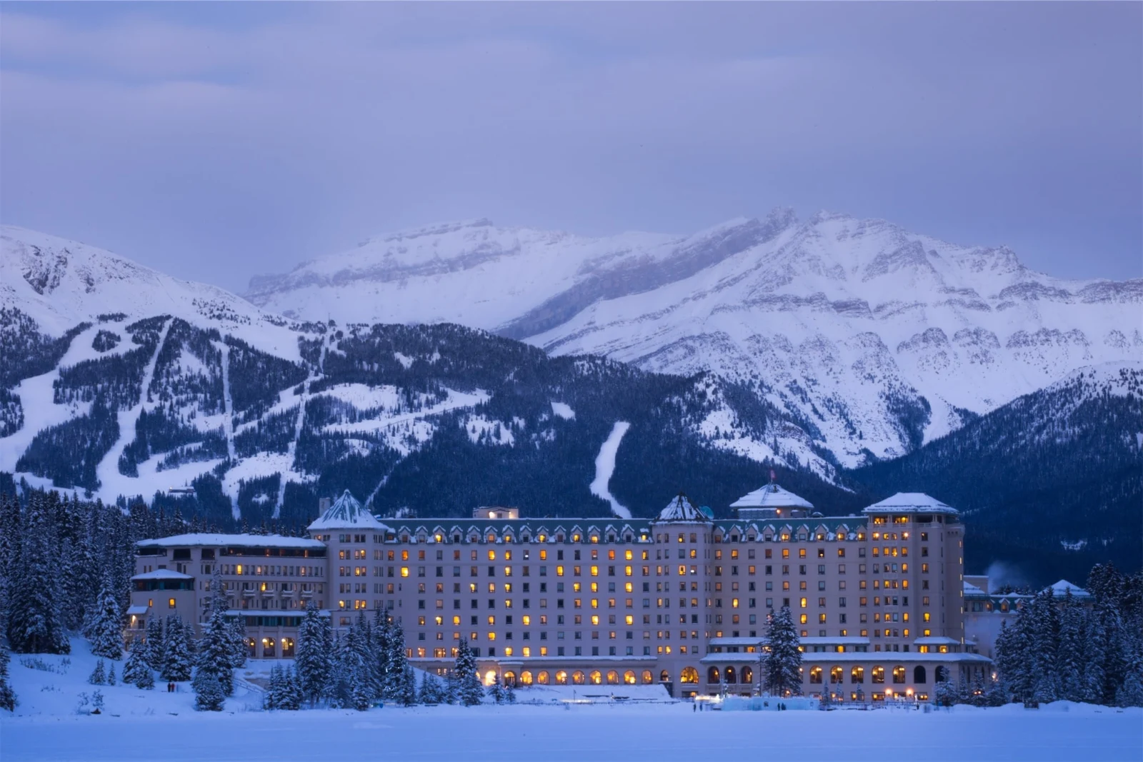 Fairmont Chateau Lake Louise, Lake Louise, Alberta, Canada